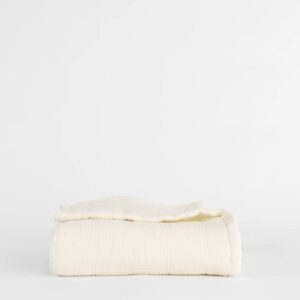 Waffle Windowpane Blanket