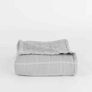Waffle Windowpane Blanket