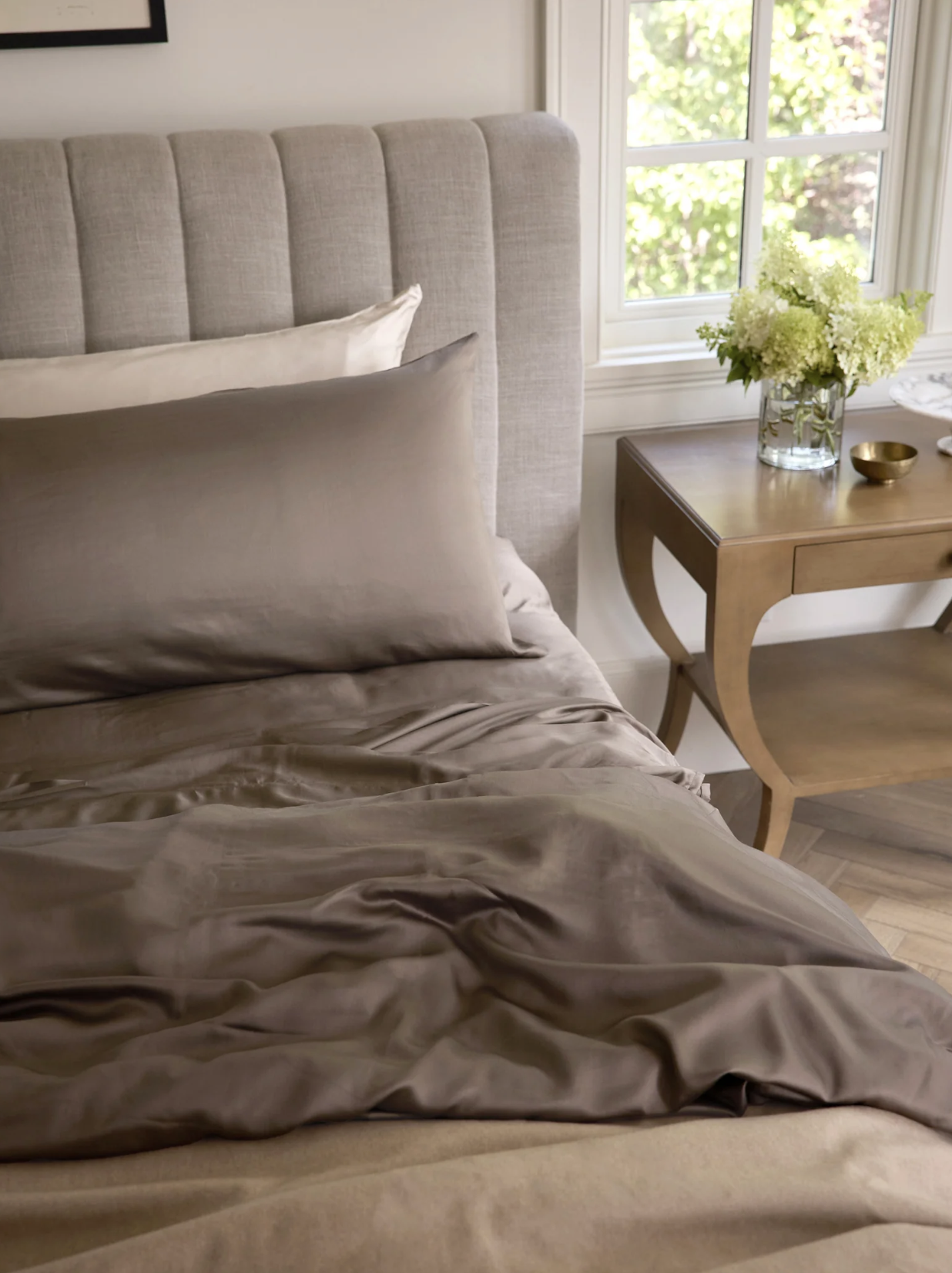 Walnut Bamboo Bed Sheet Set